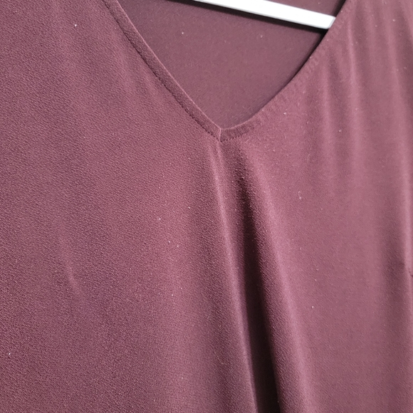 Express Maroon Blouse - Picture 9 of 9